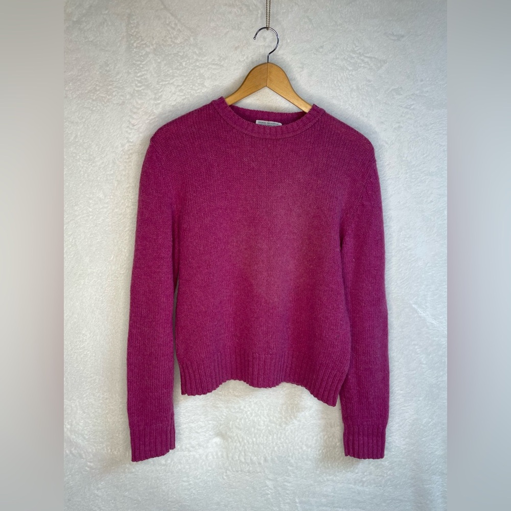 Vintage fuchsia wool sweater